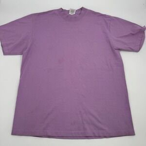 Shaka Wear Mens Large Purple T-Shirt‎ Streetwear Essentials SuperMAXHeavy Cotton